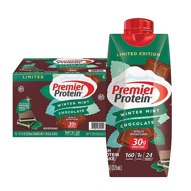 Pack of 15, Premier Protein 30g High Protein Shake