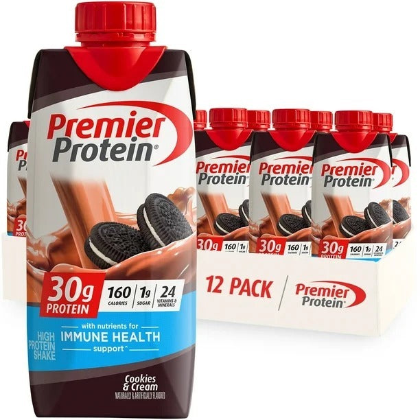 Pack of 15, Premier Protein 30g High Protein Shake